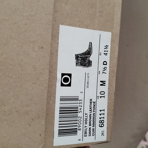 Clarks Emily Holly Dark Brown Booties - Picture 6 of 6